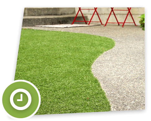 Artificial Grass 2 Artificial grass is low maintenance